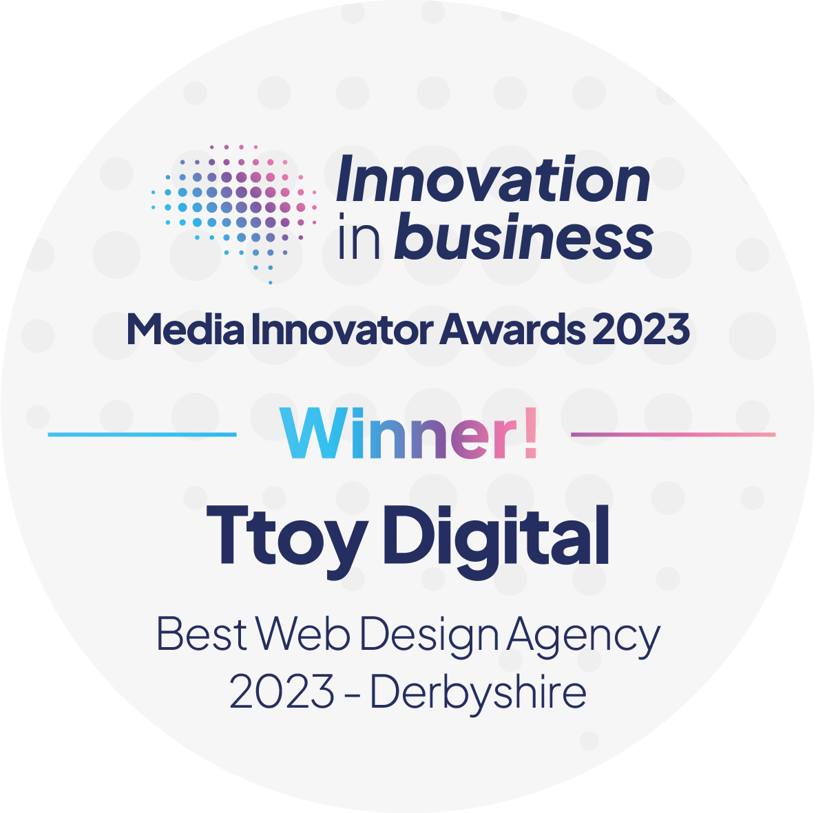 TTOY Digital Wins Innovation in Business Media Innovator Award