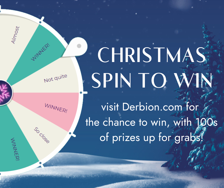 Derbion unveils festive spin-to-win competition, with up to £3,000 worth of prizes up for grabs