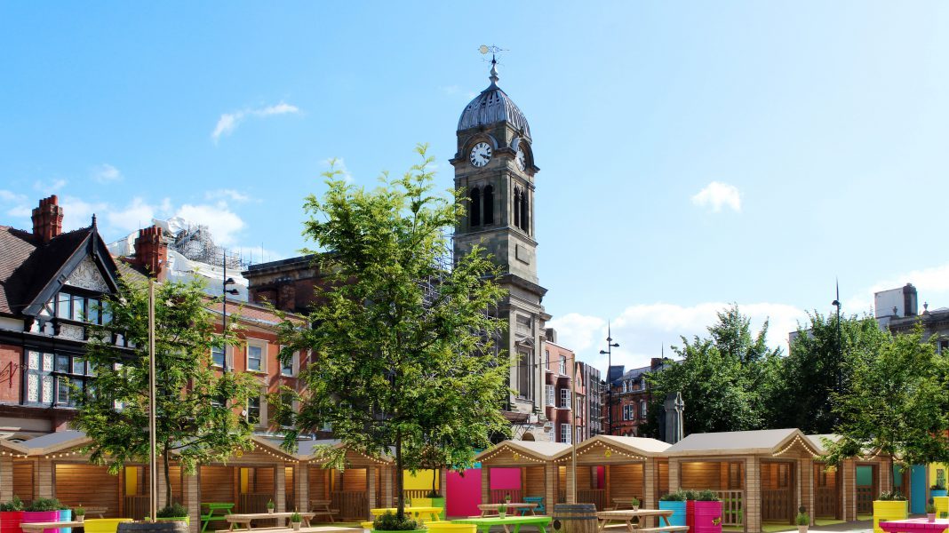 Derby Market Place is to be transformed into an exciting venue for food and entertainment